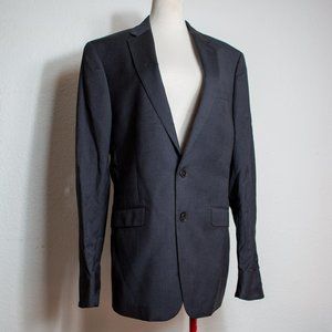 Calvin Klein Wool Blazer Sport Coat Size 43L